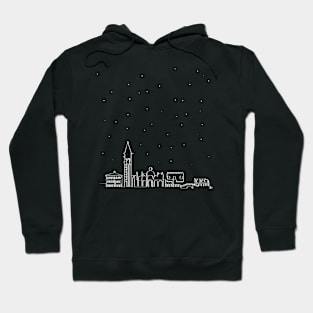 Venice at Night: A Single Line of Dreams Hoodie